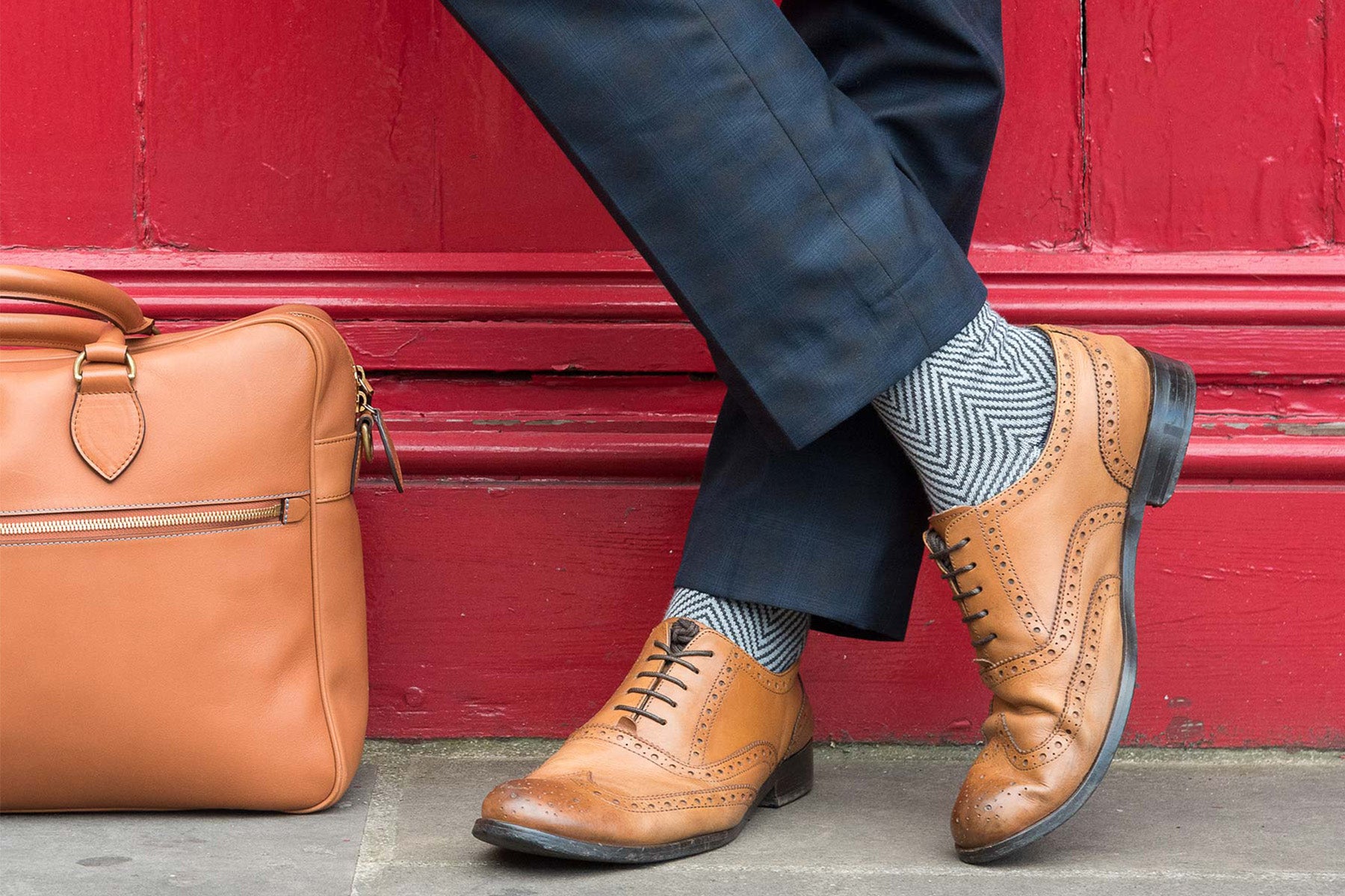 dress socks for brown shoes Grant | & Cobalt Stripe or just like a looser more comfortable fitting mid What Color Dress Socks To