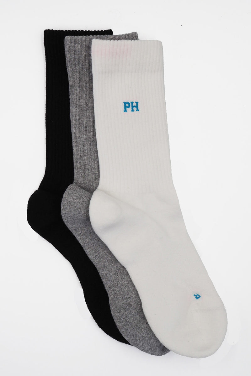 Peper Harow mixed Essentials men's luxury sport socks topshot
