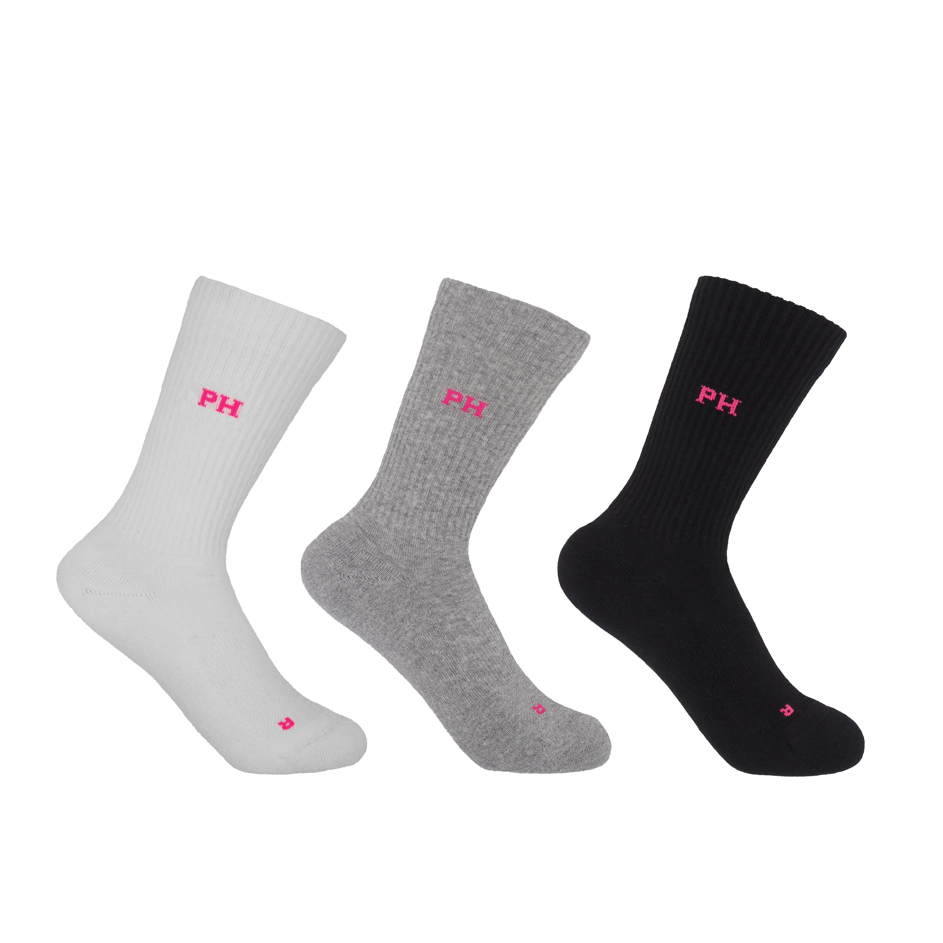 3 Pack Essential Women's Sport Socks Mixed Peper Harow