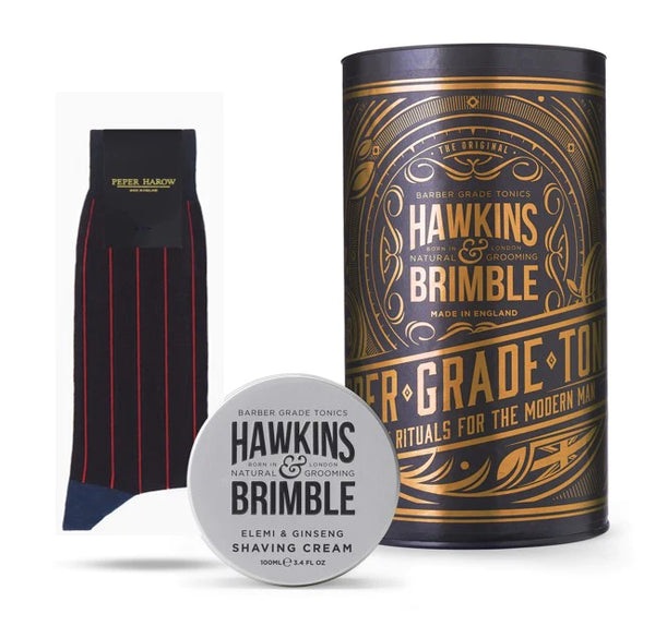 Peper Harow x Hawkins & Brimble Shaving Gift Set