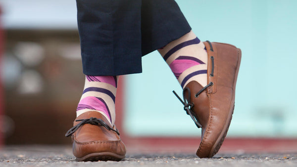 Remember the ‘rule’ about matching socks to trousers?