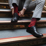 red socks stripe men's man's men man suit smart outfit brighton royal pavillion photoshoot fashion