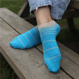 peper harow blue stripe trainer luxury socks sock woman wearing sock summer sport