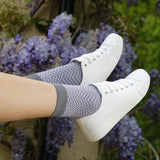 Zigzag Women's Socks - Lavender