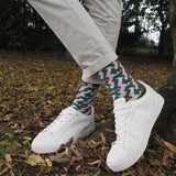 green men man socks sock wearing autumn winter peper harow luxury suit smart casual style look
