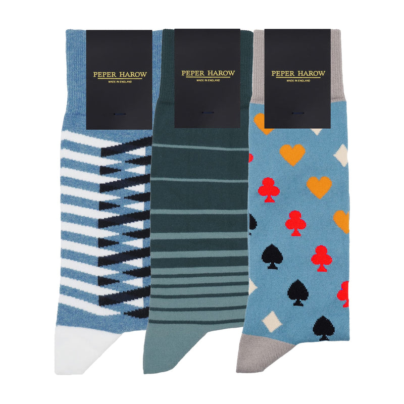 Men’s Socks Bundle - Blue