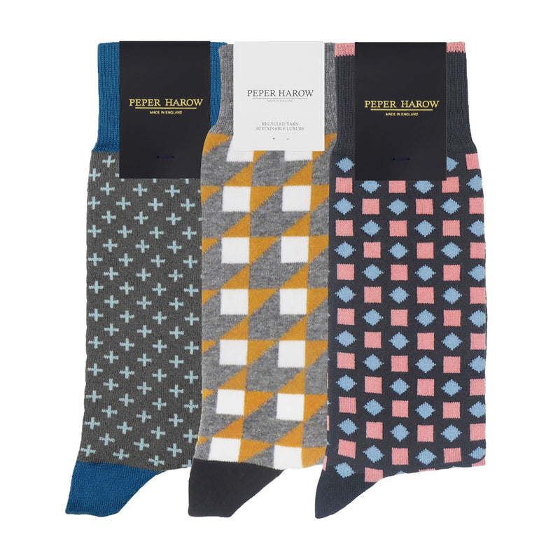 Men’s Socks Bundle - Grey