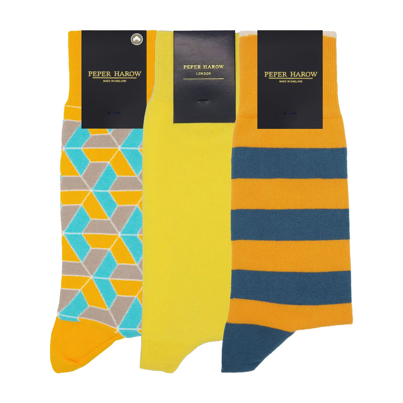 Men’s Socks Bundle - Yellow