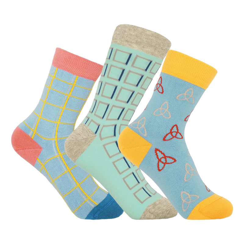 Women’s Socks Bundle – Light Blue