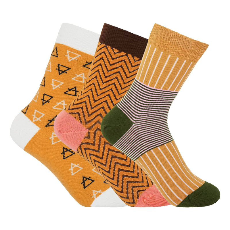 Women’s Socks Bundle - Mustard