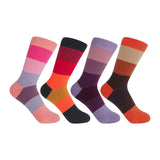 Block Stripe Women’s Socks Bundle – Autumn