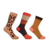Damensocken-Paket - Braun