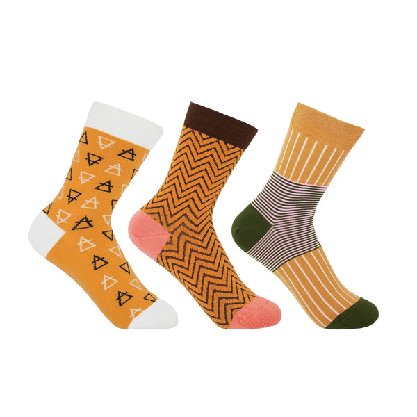 Women’s Socks Bundle - Mustard