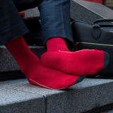Square Mile Men's Socks - Red