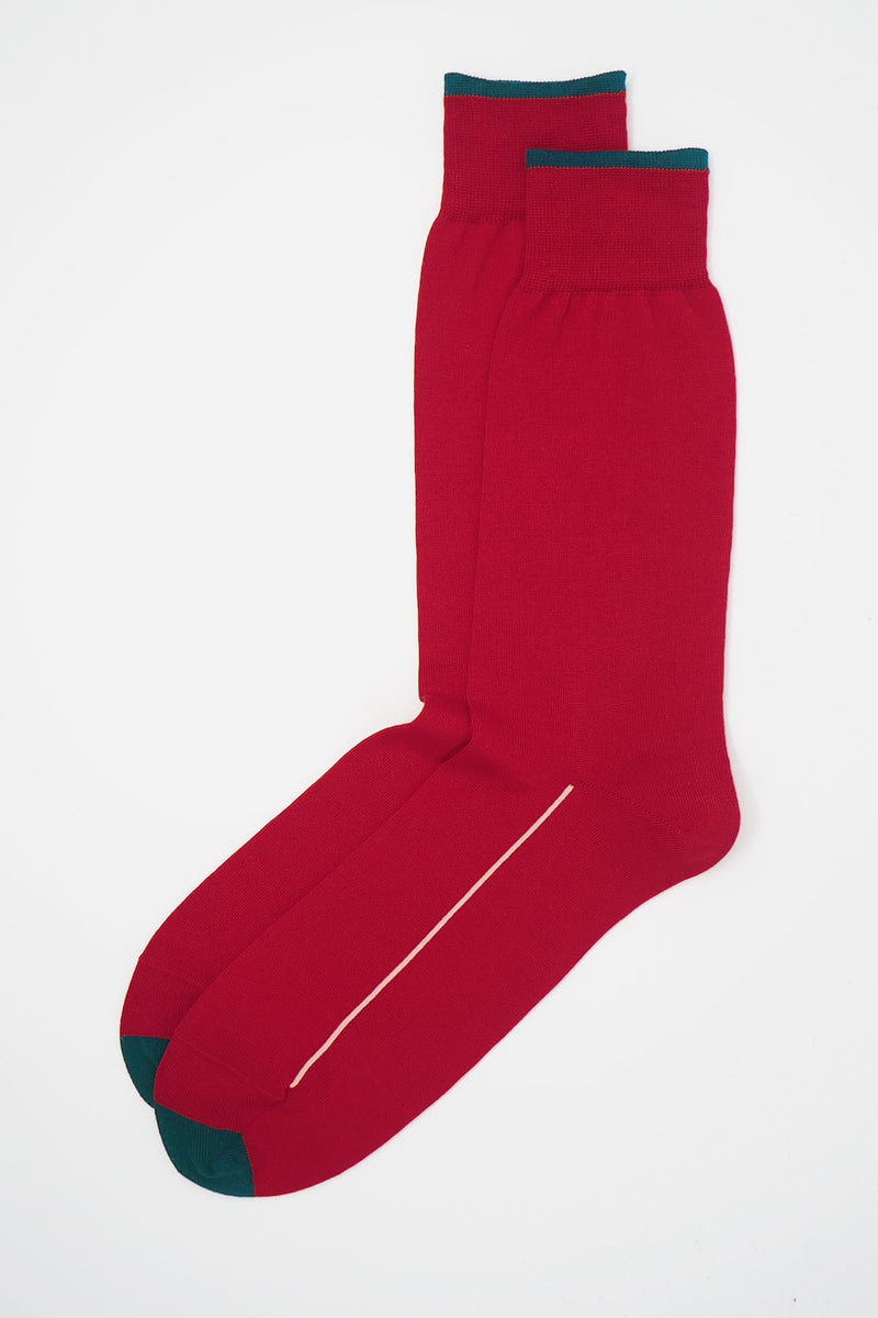 Square Mile Men's Socks - Red