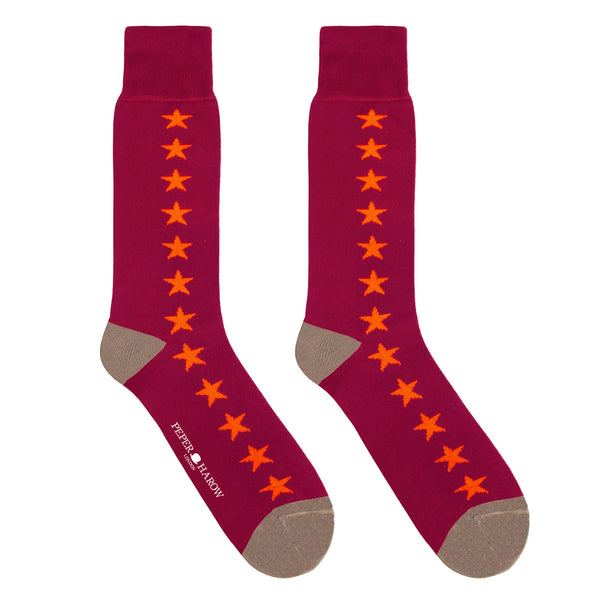 Starfall Herrensocken - Chili