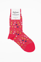 Ayame Paopao Women's Socks - Pink