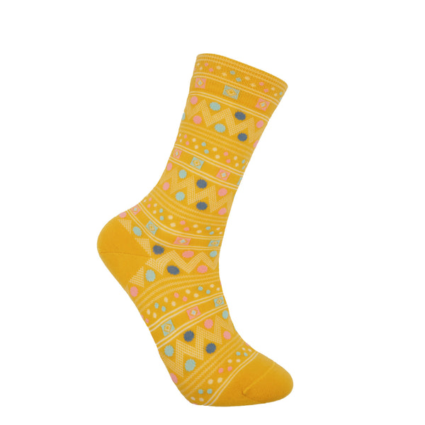 Ayame Paopao Women's Socks - Yellow