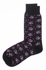 Ayame Snowing Men's Socks - Black