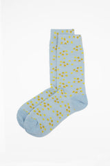 Ayame Snowing Women's Socks - Blue