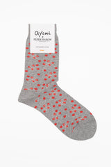 Ayame Snowing Women's Socks - Grey