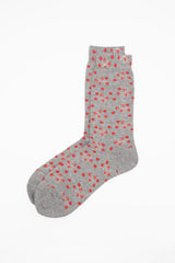 Ayame Snowing Women's Socks - Grey