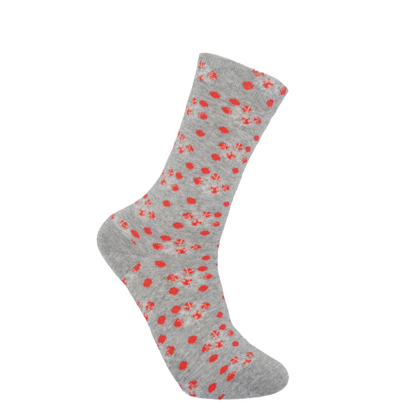 Ayame Snowing Women's Socks - Grey