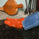 Cricket Men's Socks - Orange