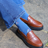 Cricket Women's Socks - Blue