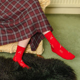 Cricket Women's Socks - Red