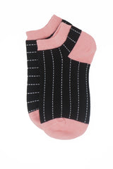 Peper Harow black Dash women's luxury trainer socks topshot