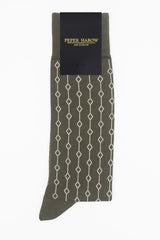Crosslet Herrensocken - Armeegrün
