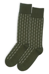 Crosslet Herrensocken - Armeegrün