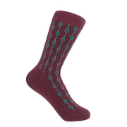 Beads Women's Socks - Maroon