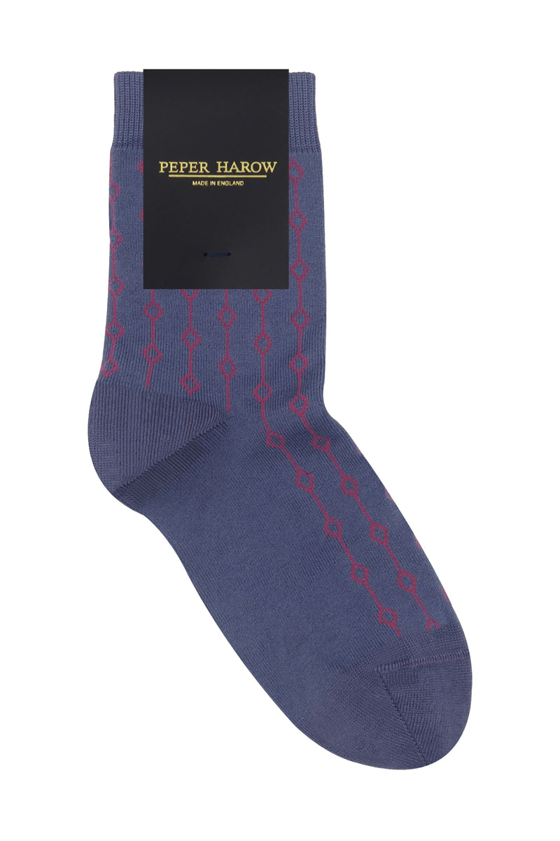Beads Women's Socks - Purple