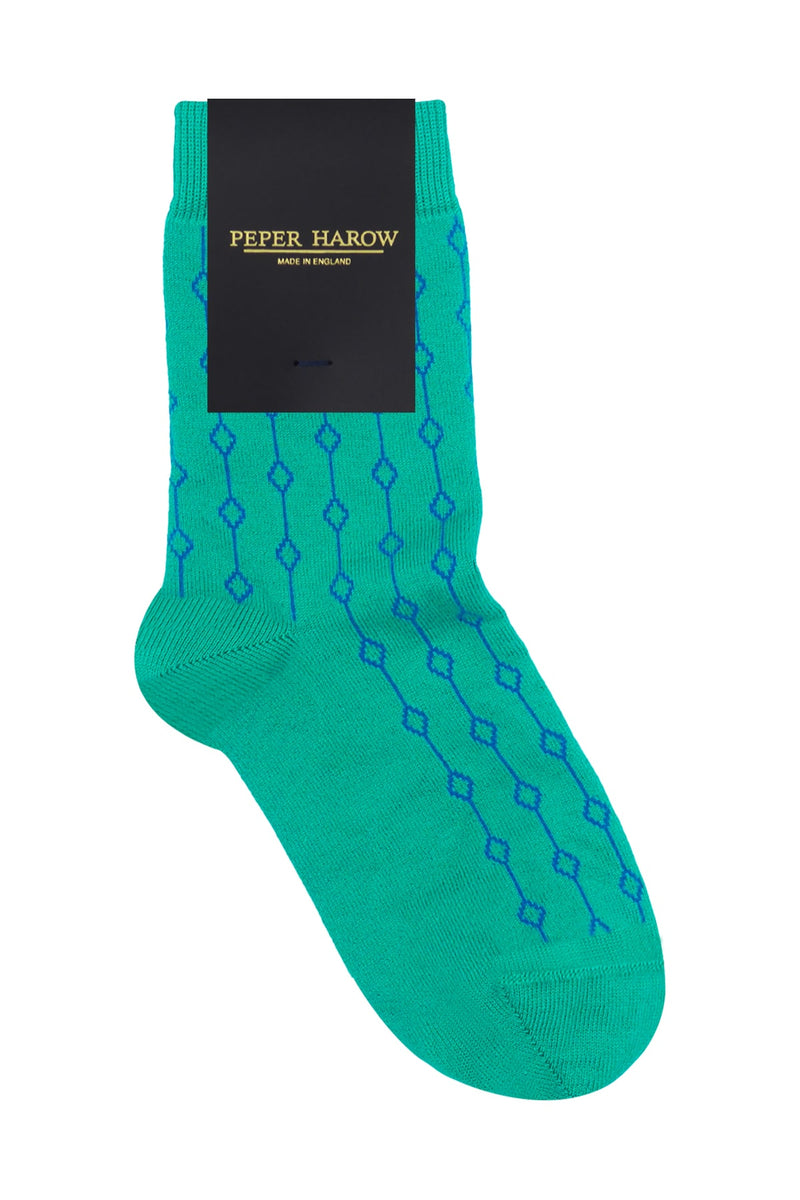 Beads Women's Socks - Teal