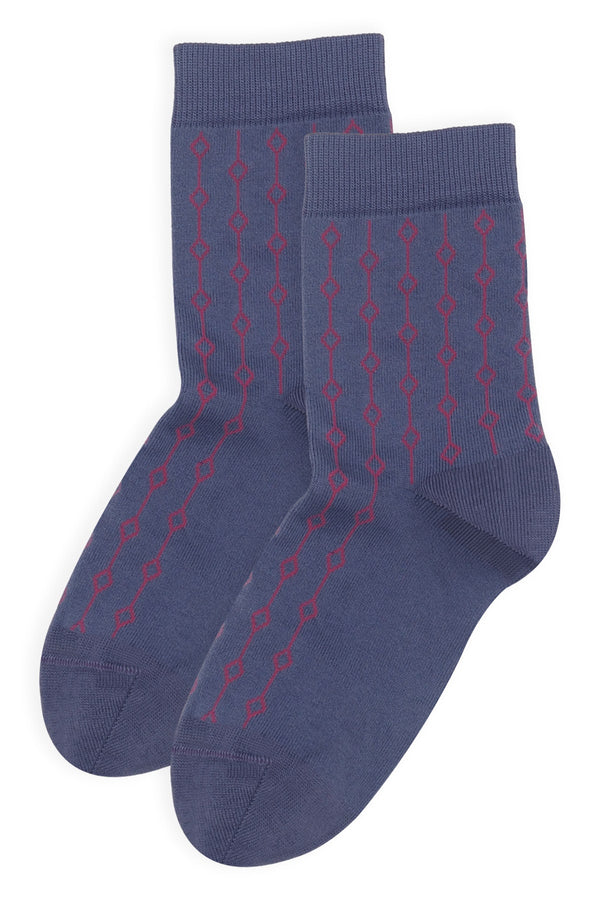 Beads Women's Socks - Purple
