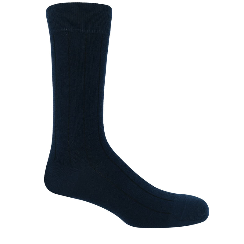 Indulgent Cashmere Men's Socks - Navy