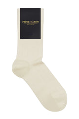 Indulgent Cashmere Women's Socks - Cream