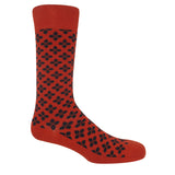 Clover Men's Socks - Orange