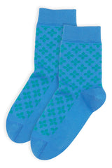 Crosslet Damensocken - Marineblau