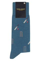 Cricket Men's Socks - Blue