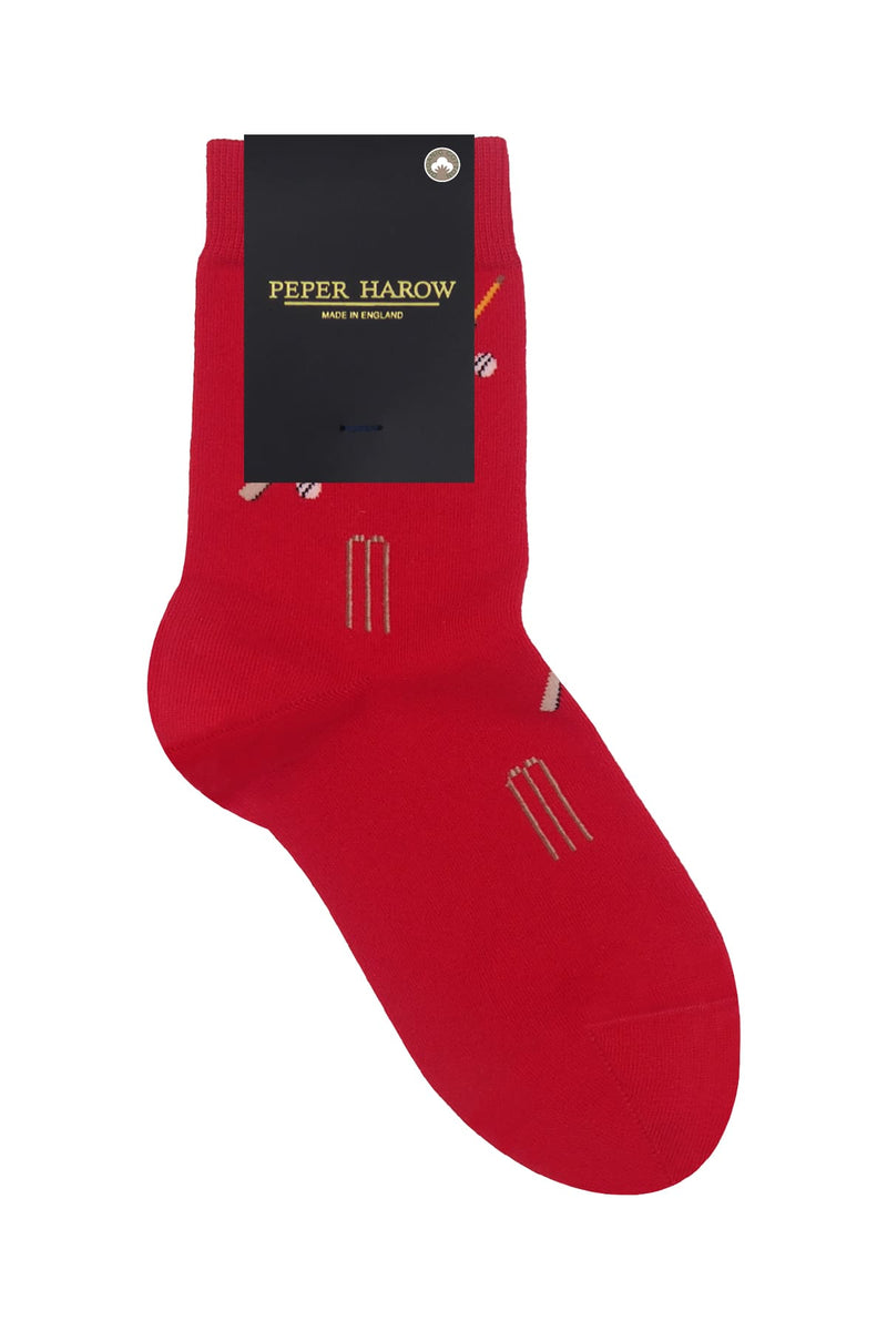 Cricket Women's Socks - Red