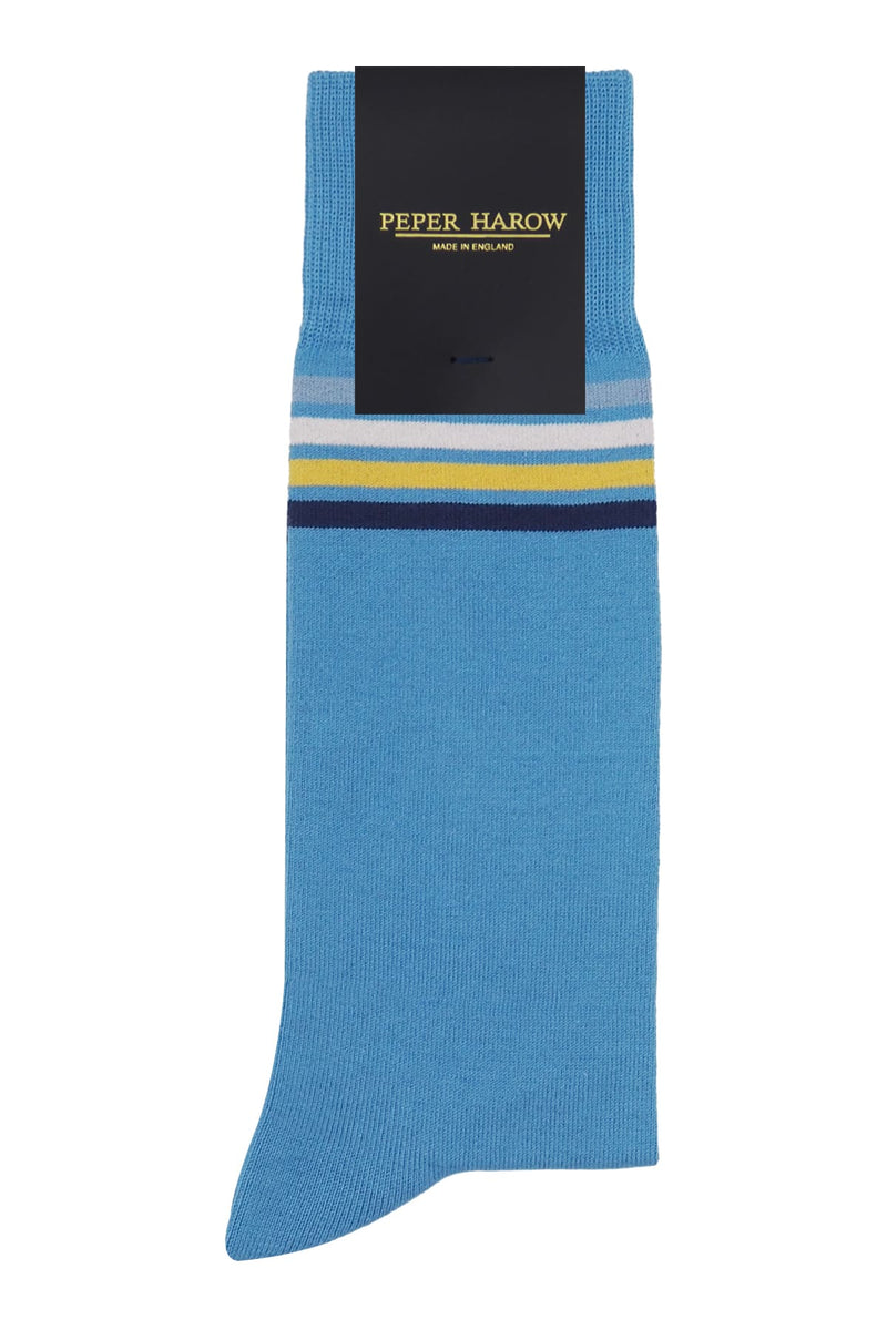 Mix Tape Men's Socks - Blue