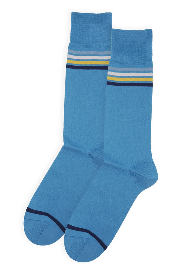 Mix Tape Men's Socks - Blue
