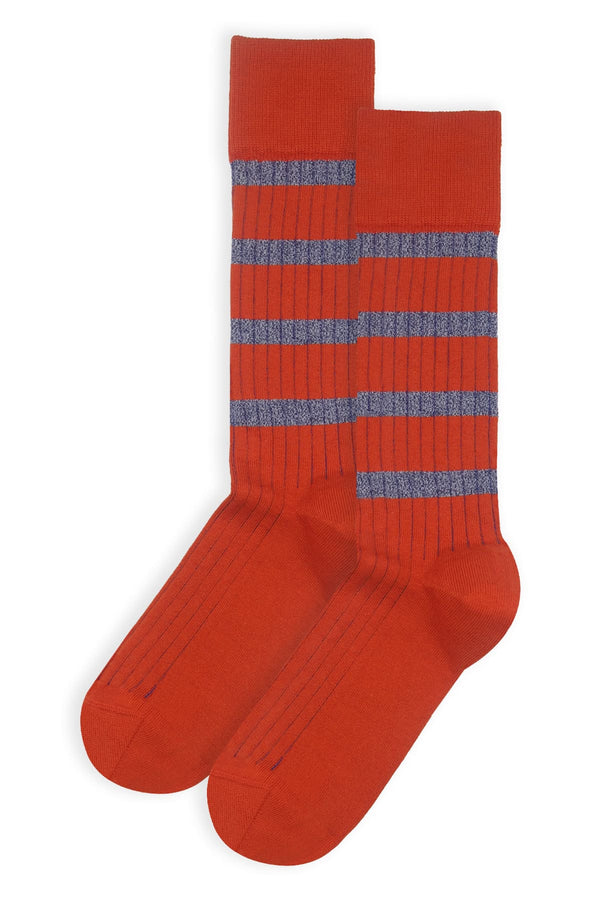 Old School Men's Socks - Orange