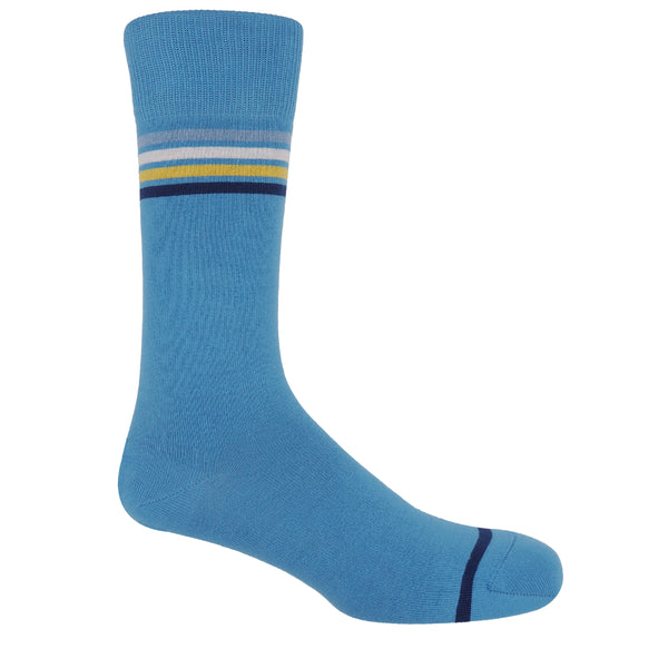 Mix Tape Men's Socks - Blue