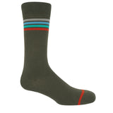 Mix Tape Men's Socks - Olive