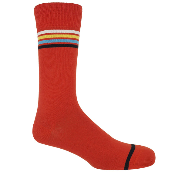 Mix Tape Men's Socks - Orange