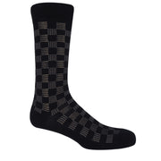 Battenberg Men's Socks - Black